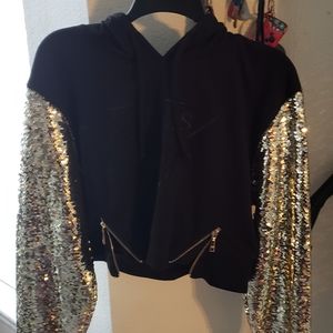 Guess crop hoodie obo